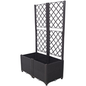 Poly Rattan Garden Planter