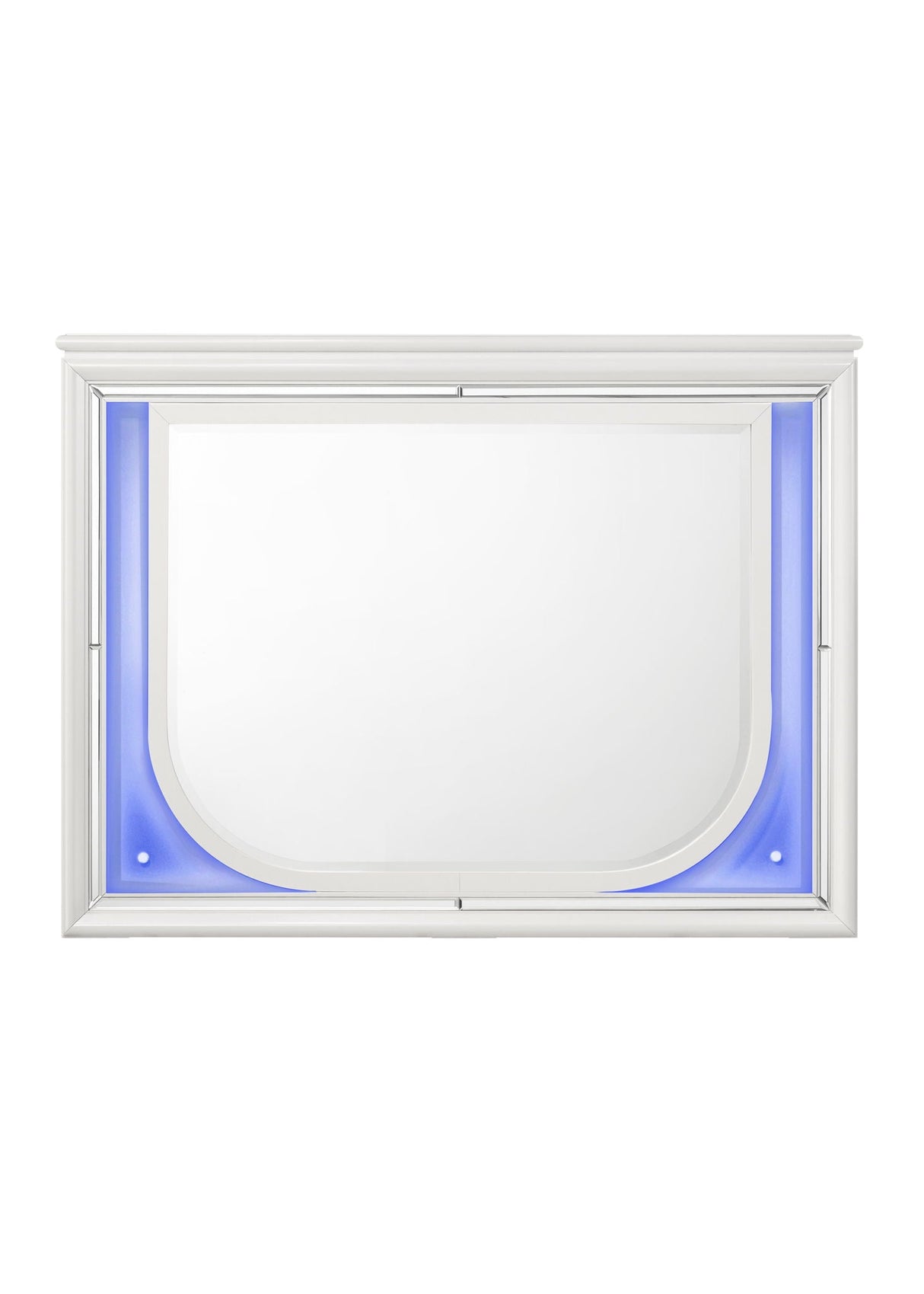 Tarian - Mirror With LED - White - Best Buy Furniture