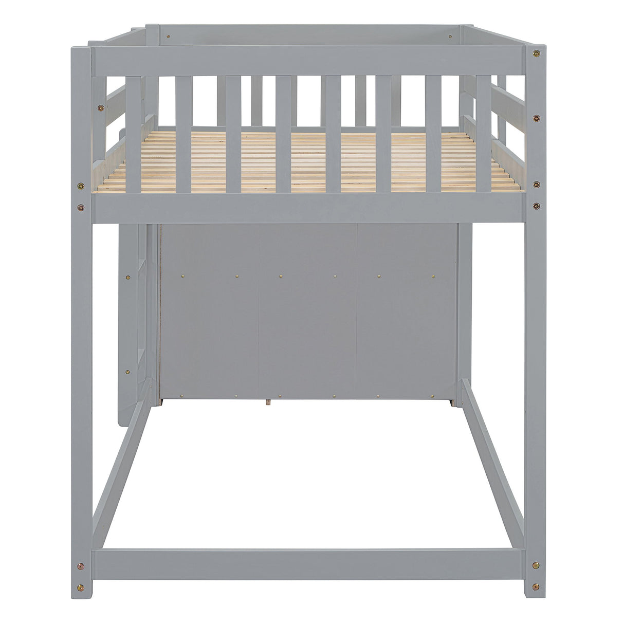 Bunk Bed With 4 Drawers And 3 Shelves