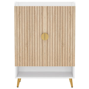 Shoe Cabinet With Doors, 7 Tier Storage Organizer