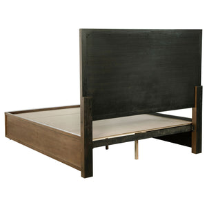 Moraga - 2 Drawer Queen Storage Bed - Ash Brown