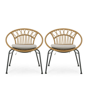 Banya Chair Set of 2 - Light Brown
