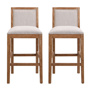 Upholstered Barstools (Set of 2)