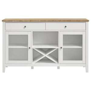 Prager - 2 Door Dining Sideboard - White