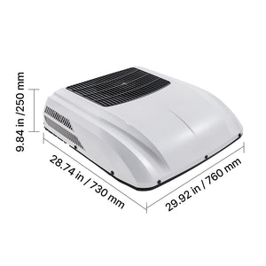 Truck Air Conditioner, 12V 10000 BTU Dual Cooling & Heating Unit