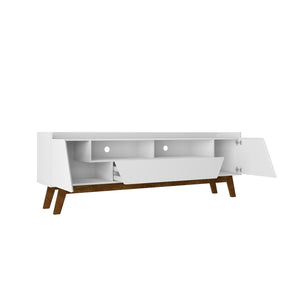 Marcus - TV Stand With 4 Shelves And Soft Close Doors