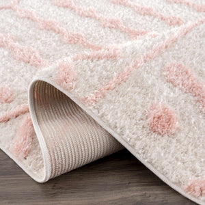 Boutique Rugs Darva Pink Plush Area Carpet - view 8