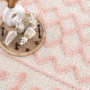 Boutique Rugs Darva Pink Plush Area Carpet - view 5