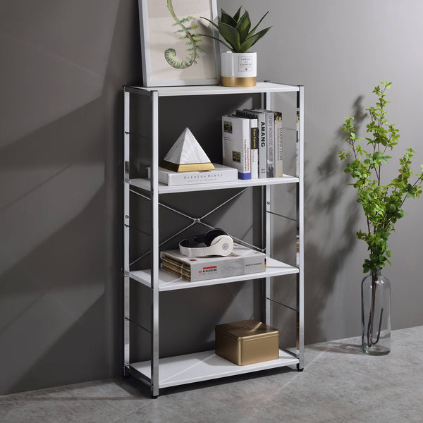 Tennos - Bookshelf - White - Best Buy Furniture