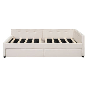 Platform Bed With USB Ports