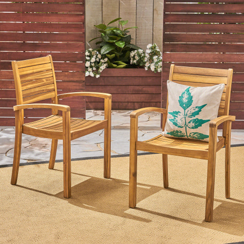 Outdoor Dining Chair Set of 2
