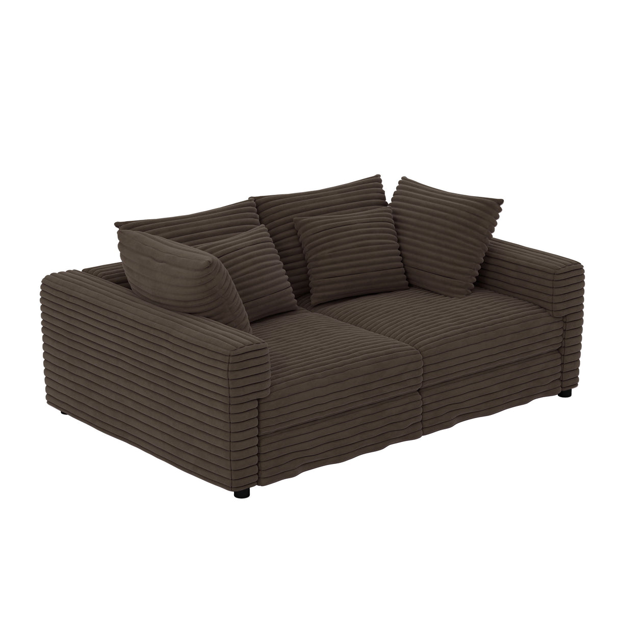 Modern Comfy Upholstered Sofa Cloud Couch & Deep Seat Couches