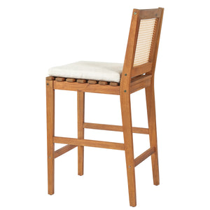 Kirkby Outdoor Barstool with Cushion