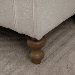 Modern Upholstered Storage Bench With Double Lids