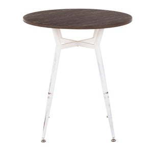 Clara - Industrial Round Dinette Table
