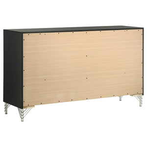 Malcolm - 6 Drawer Dresser Cabinet - Black