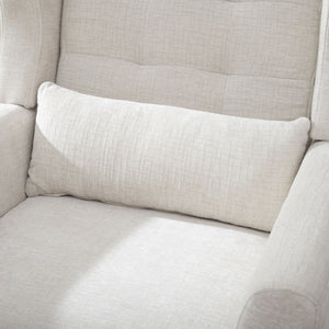 Modern Accent Chair Upholstered Foam Filled Living Room Chairs Comfy Reading Chair Mid-Century Modern Chair With Fabric Lounge Arm Chairs Armchair For Living Room Bedroom
