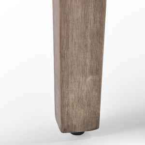 Savannah - Outdoor Wicker And Ottoman - Gray