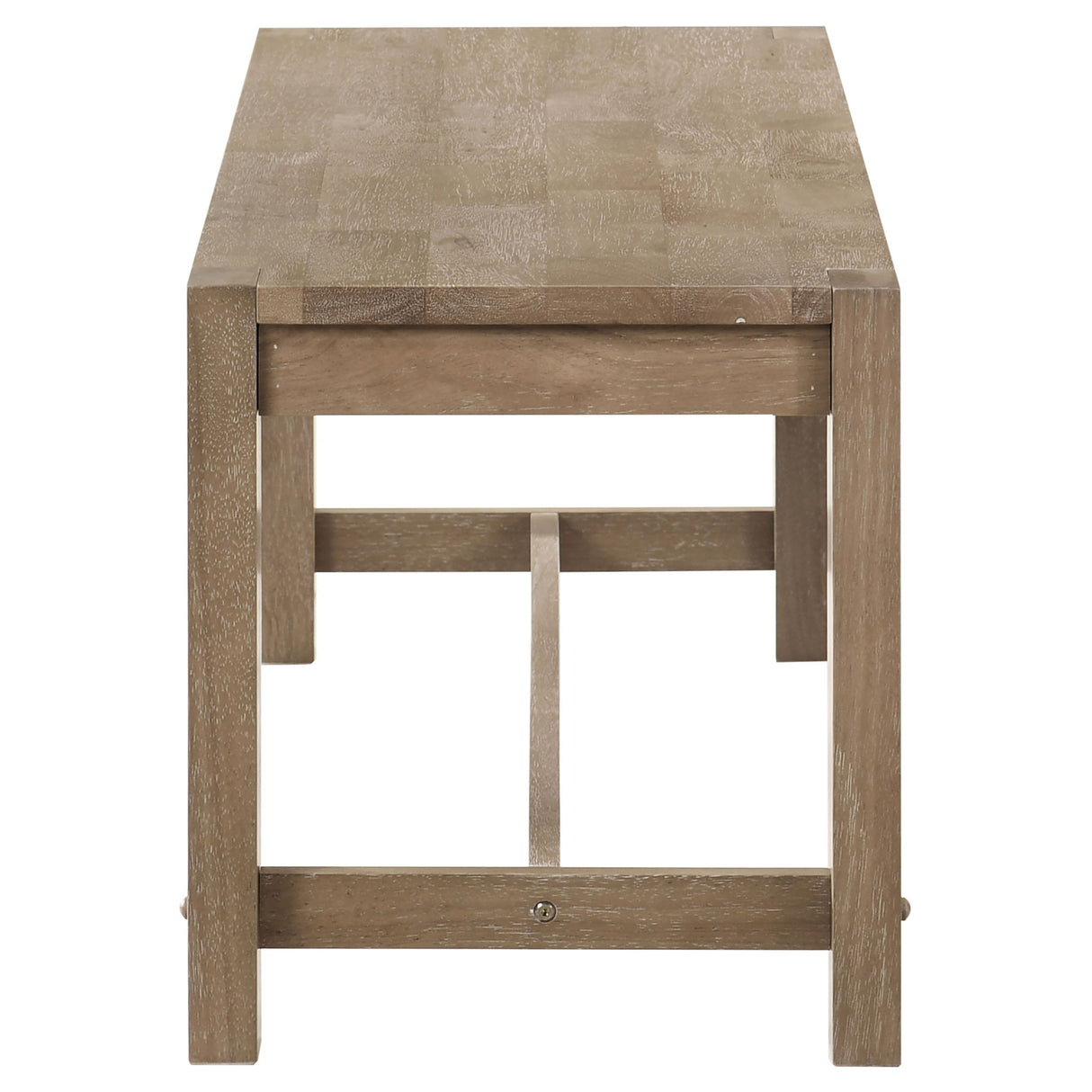 Malvika - Trestle Base Dining Bench - Brown