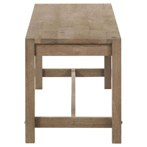 Malvika - Trestle Base Dining Bench - Brown