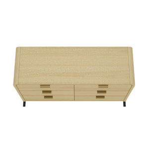 Grace - Double Dresser With 6 Drawers - Oak
