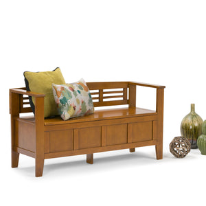 Adams - Entryway Storage Bench Handcrafted