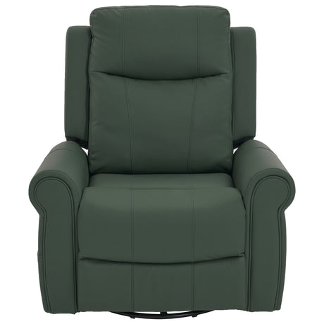 Manual Recliner Chair with 270° Swivel, Massage & Heating