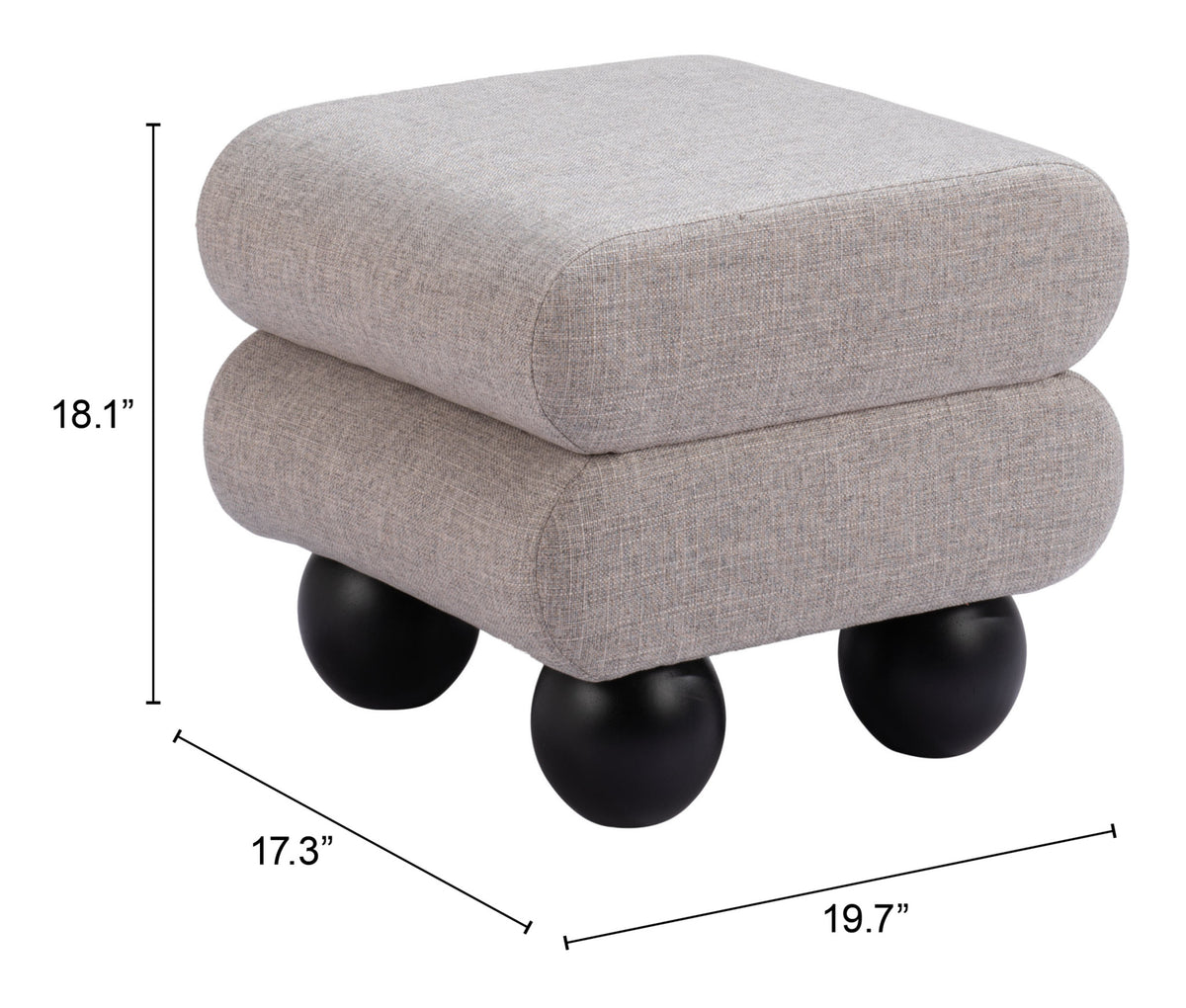 Zuo Modern Davao Ottoman