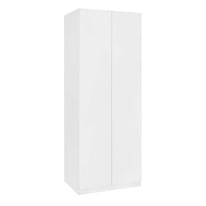 Lee - Free Standing Wardrobe Closet With Drawers And Shelves