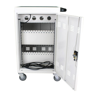 Mobile Charging Cart For Tablets Laptops 35, Device Capacity Matt Metal