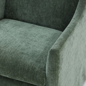 Luisa - Skirted Swivel Accent Chair