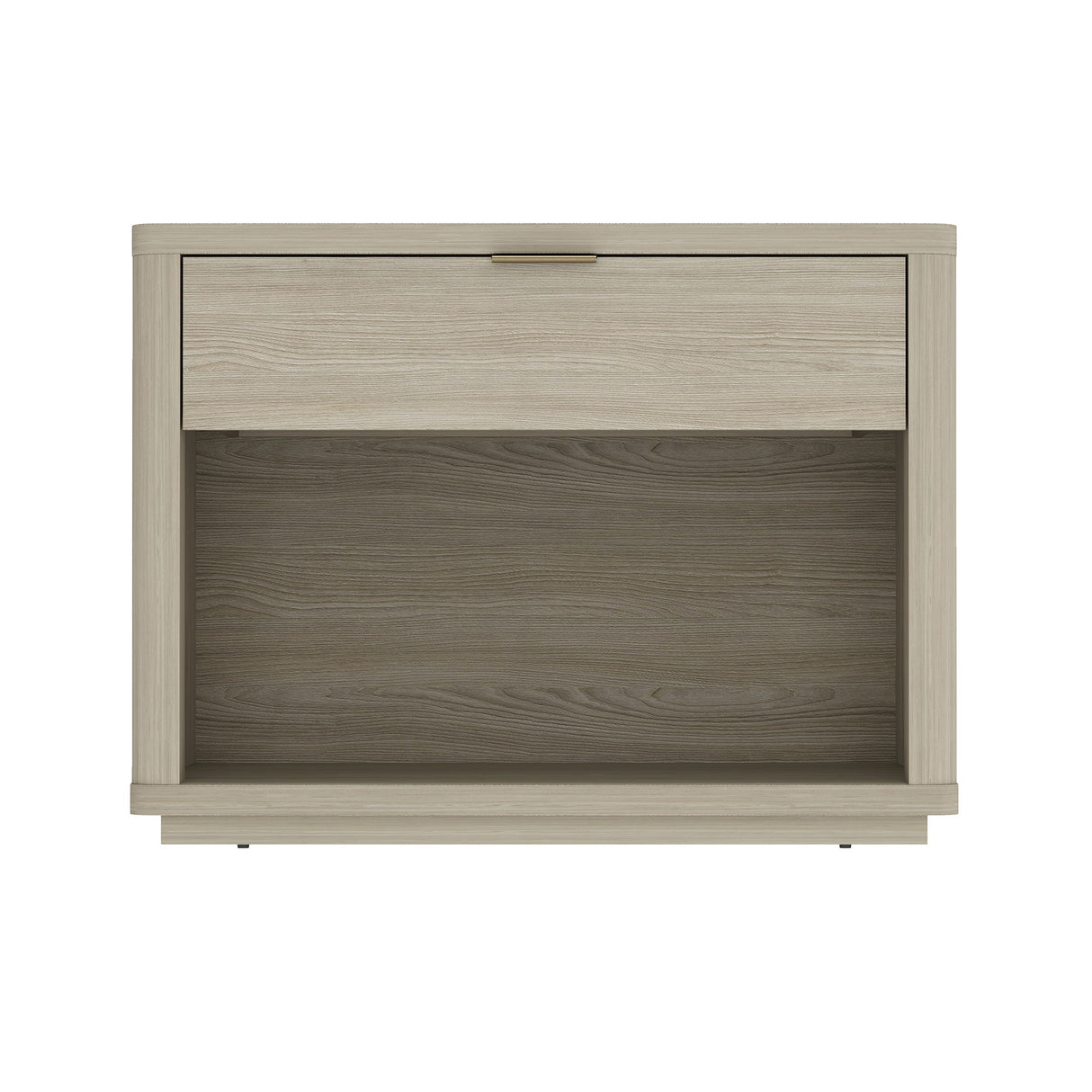 Evelyn - Nightstand With 1 Drawer And Open Shelf