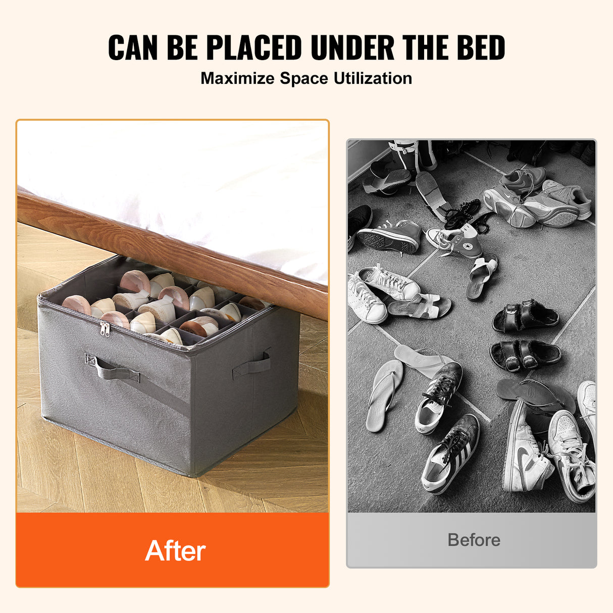Under Bed Shoe Storage Organizer