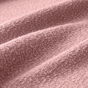 Modern Pink Polyester Ottoman