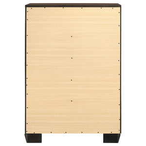 Hadfield - 5 Drawer Chest In Rich - Dark Brown