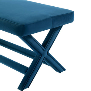 Abigail - Accent Bench With Piped Cushion