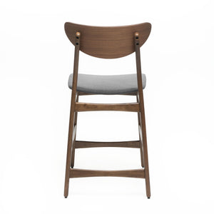 Elegant Counter Height Chair With Cushioned Seat