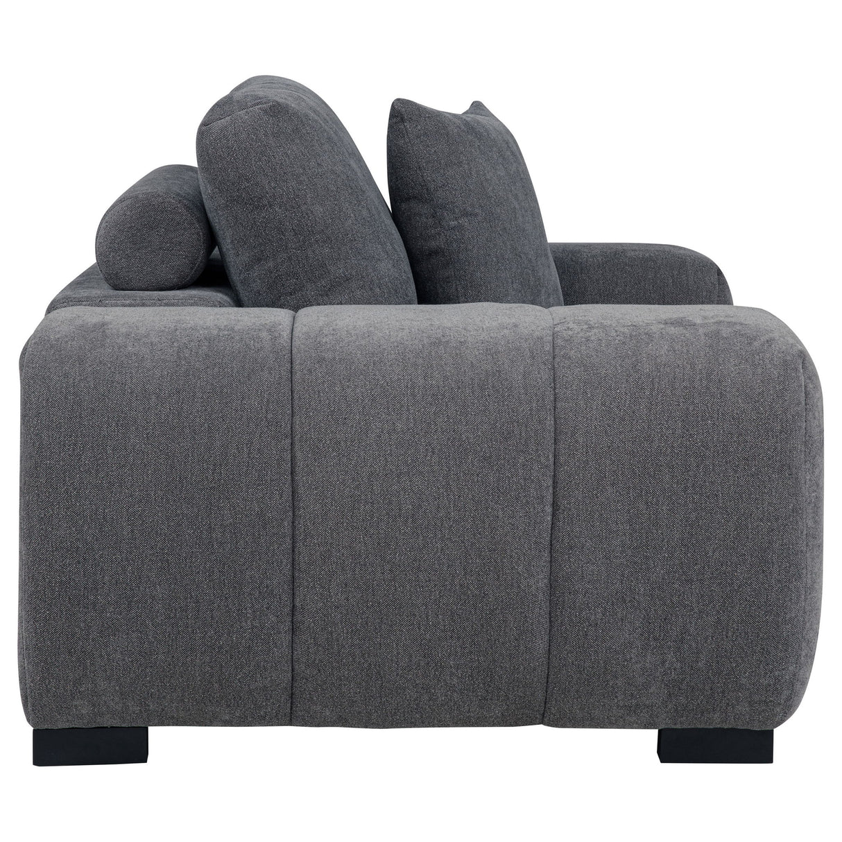 Plather - Track Arm Accent Chair