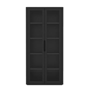 Rivington - Bookcase Cabinet With Glass Doors