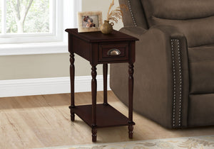 Accent Side Table, 2 Tier, Storage Drawer, Stylish Traditional Design - Best Buy Furniture