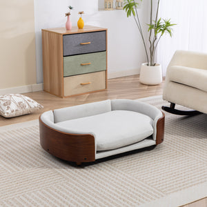 Scandinavian Style Elevated Dog Bed Pet Sofa