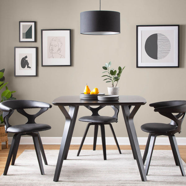 Gardenia - Mid-Century Modern Dining Chair With Swivel