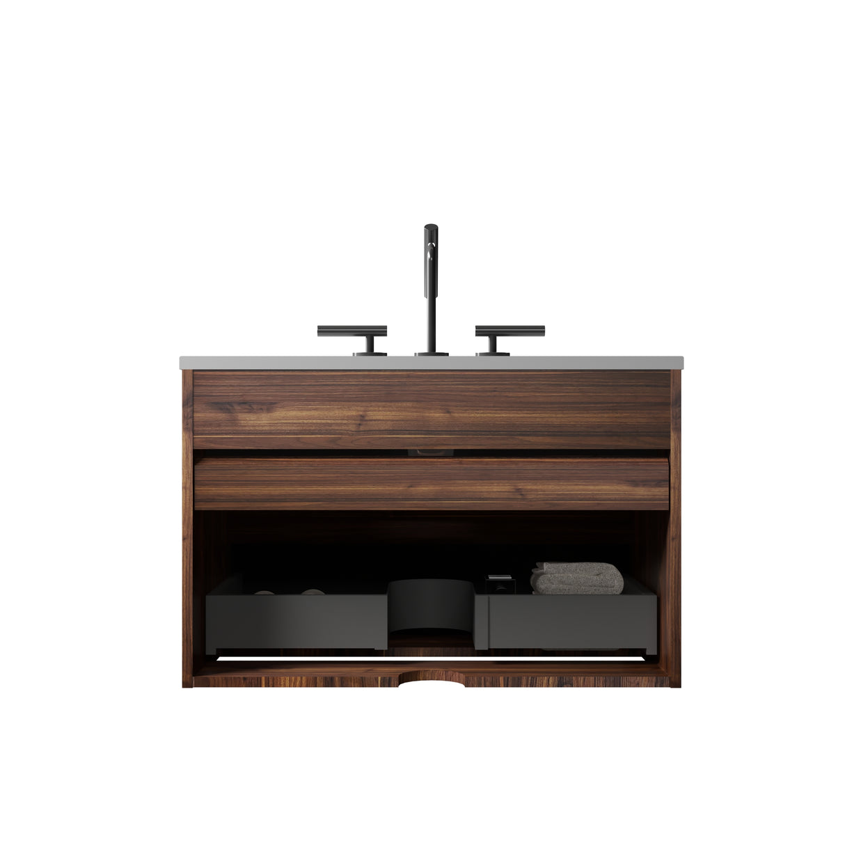Gloria 30" Wall Mounted Soft Bathroom Vanity