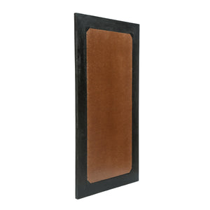 Rustic Mango Wood Full Length Standing Mirror