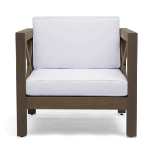 Brava - Mid - Century Modern Club Chair With Water Resistant Cushions - Best Buy Furniture