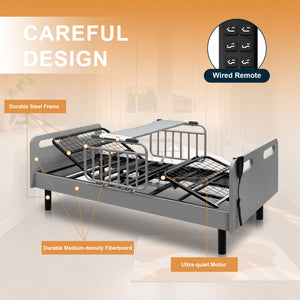 Electric Adjustable Hospital Bed for Home Use