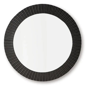 Ozias - Accent Mirror - Black - Best Buy Furniture