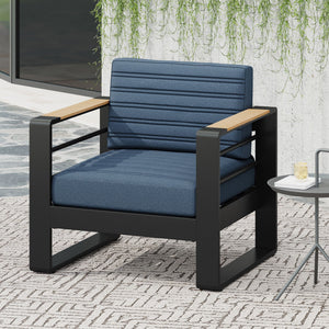 Giovanna - Club Chair Set With Aluminum Frame - Best Buy Furniture