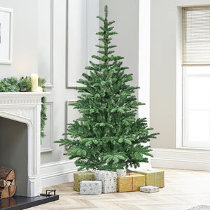 6ft Pre-Lit Christmas Tree with 300 Warm White Lights
