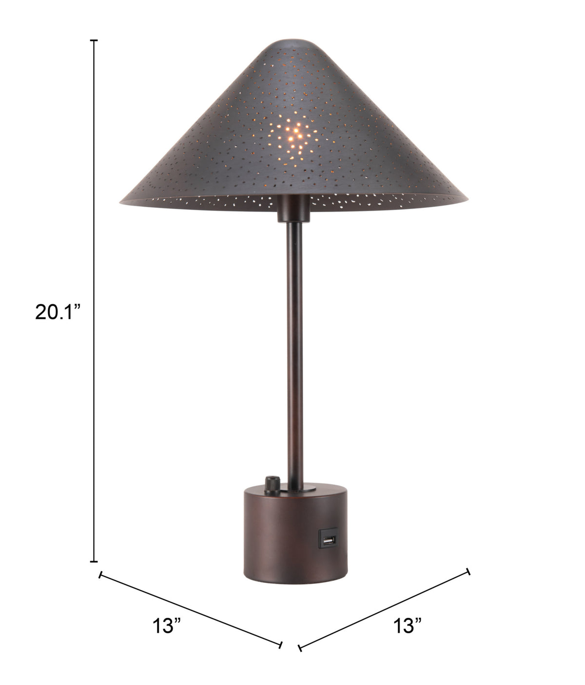 Zuo Modern Cardo Table Lamp